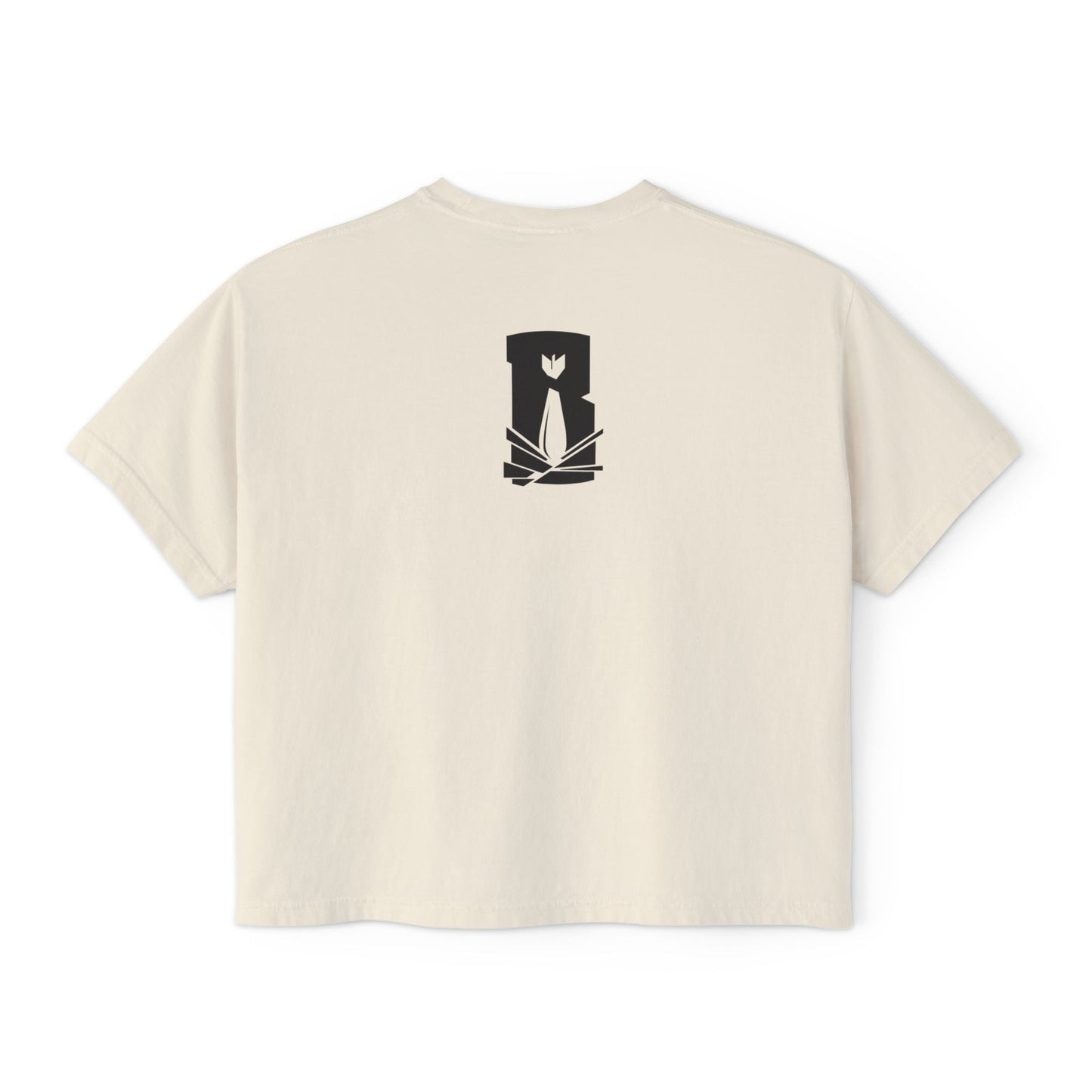 Women's Healthy Human Crop T