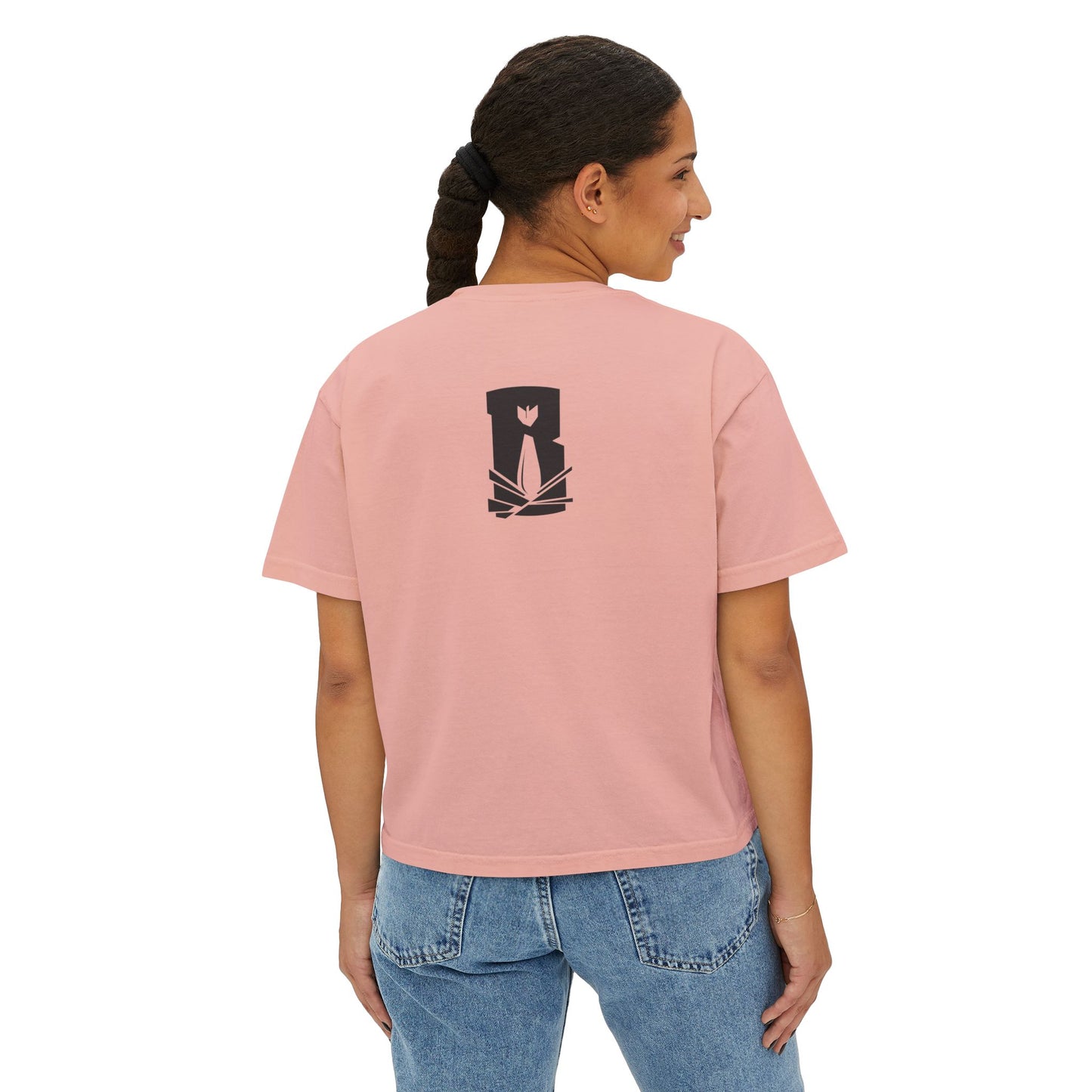 Women's Healthy Human Crop T