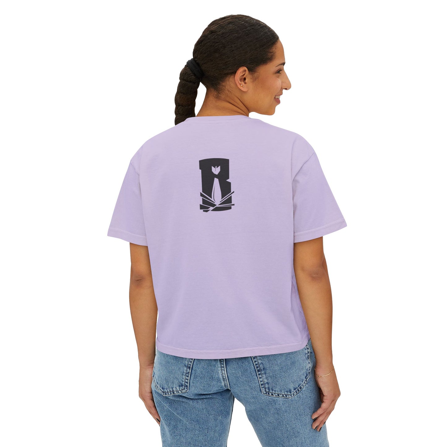 Women's Healthy Human Crop T
