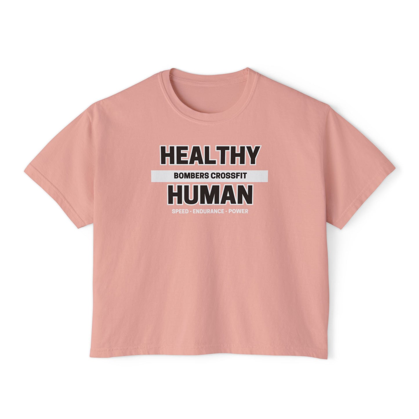 Women's Healthy Human Crop T