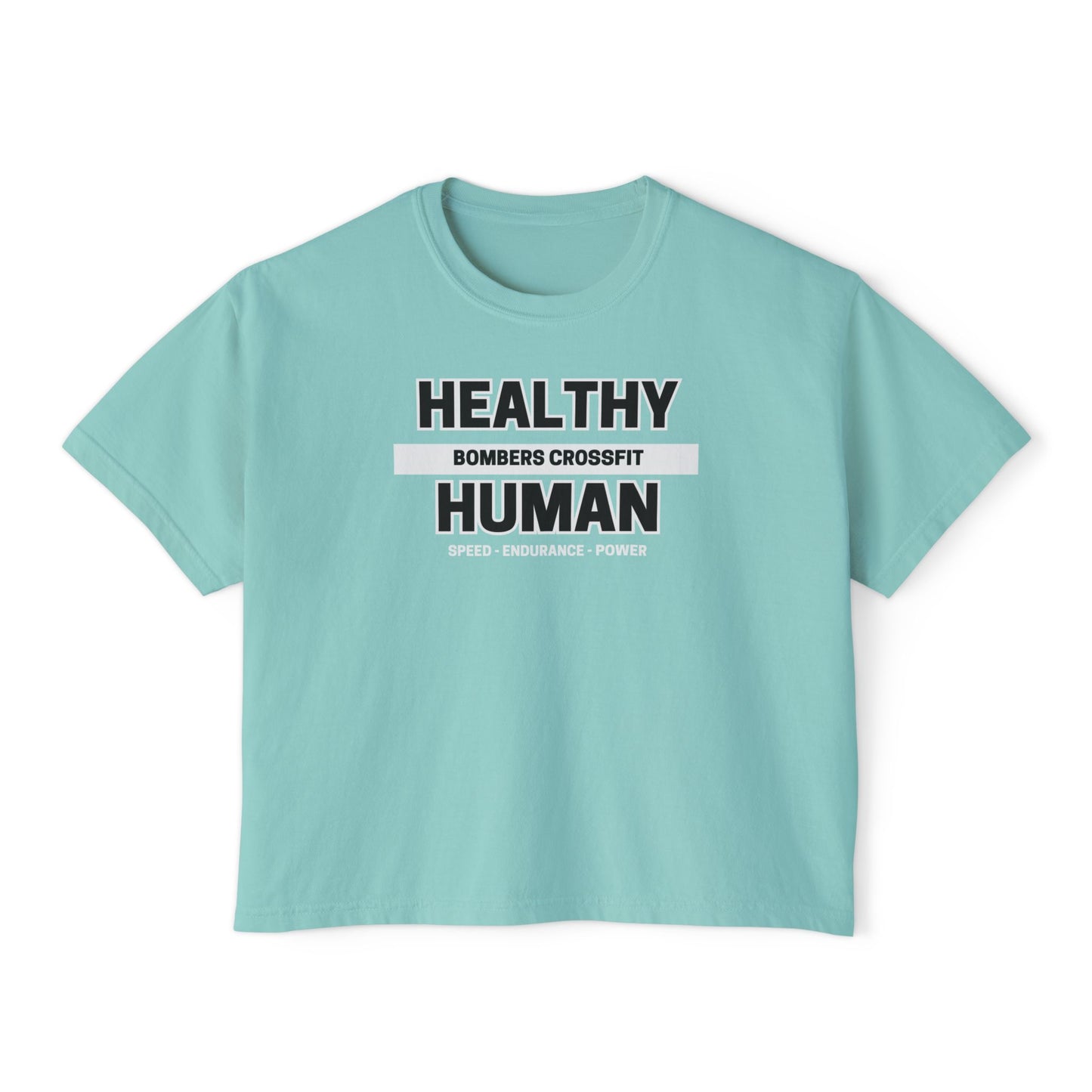 Women's Healthy Human Crop T