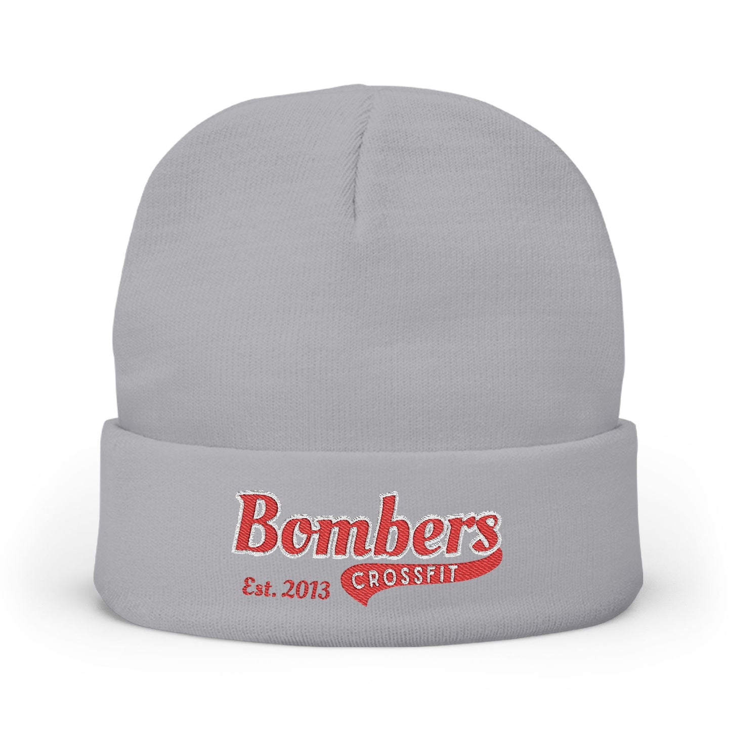 Knit Bombers Beanie (Embroidery)