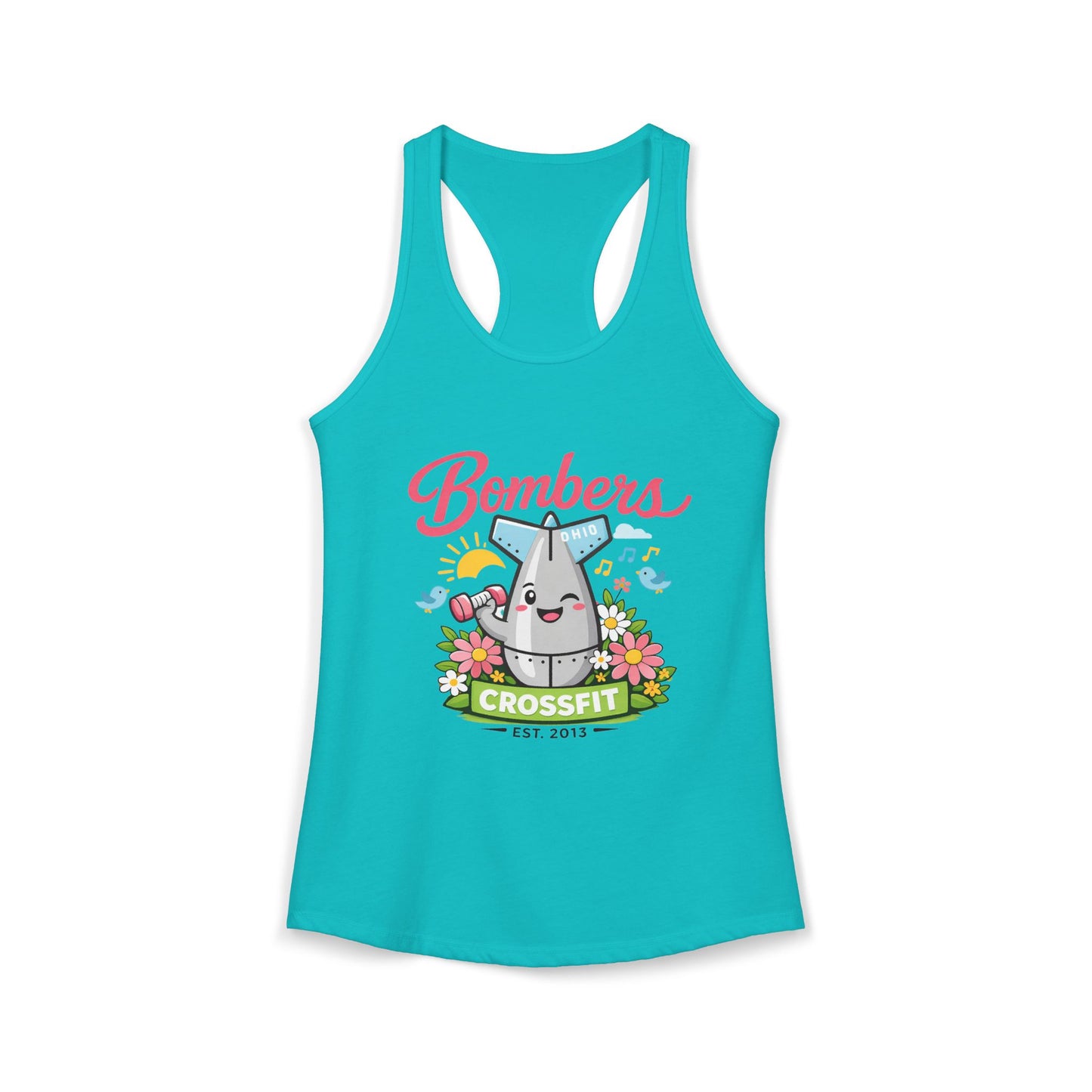 Spring Pastel Racerback Tank