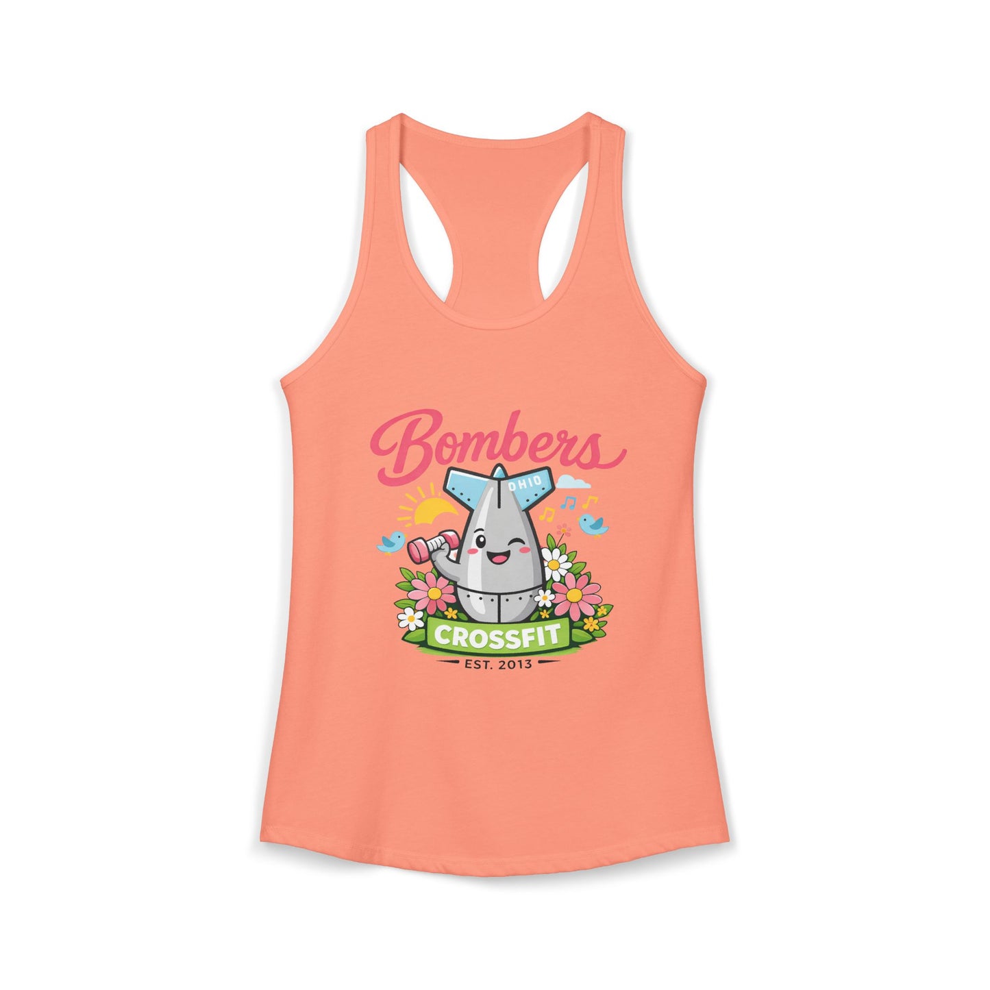 Spring Pastel Racerback Tank
