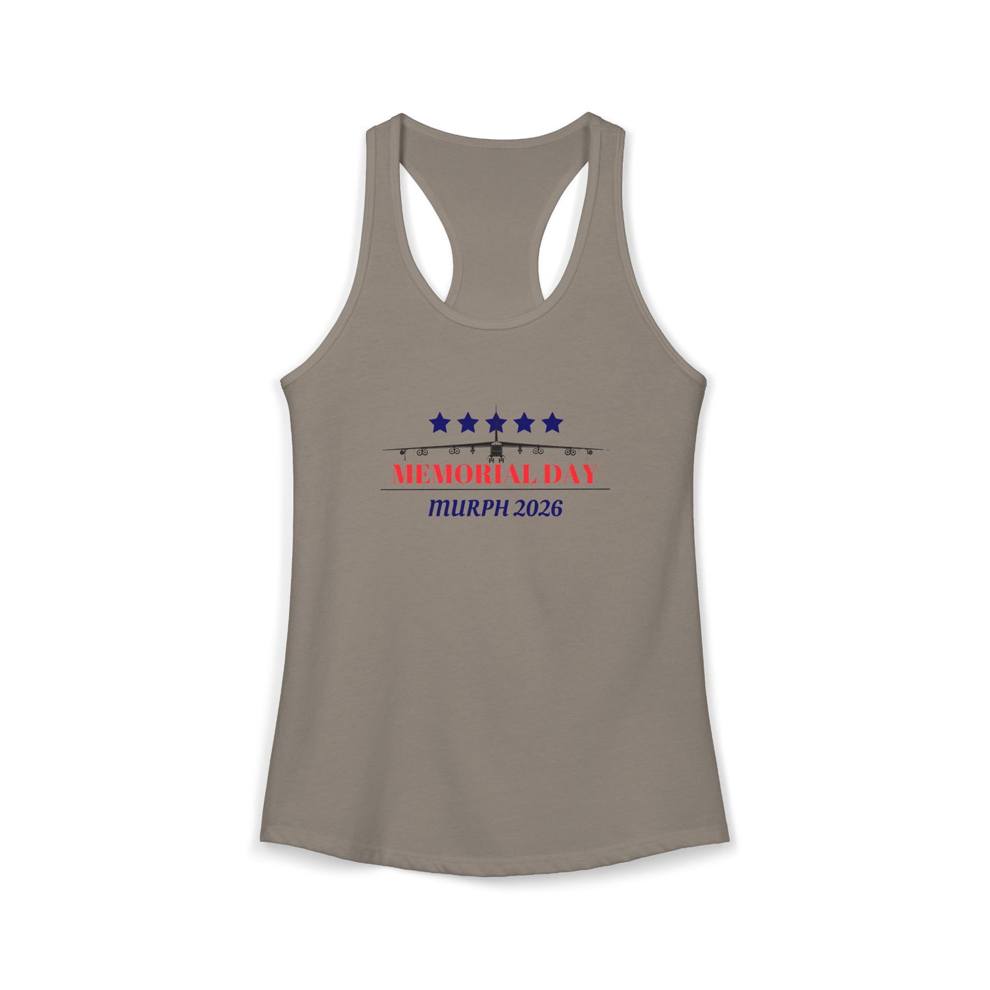 Memorial Day 'Murph' Women's Racerback Tank — Bombers CrossFit