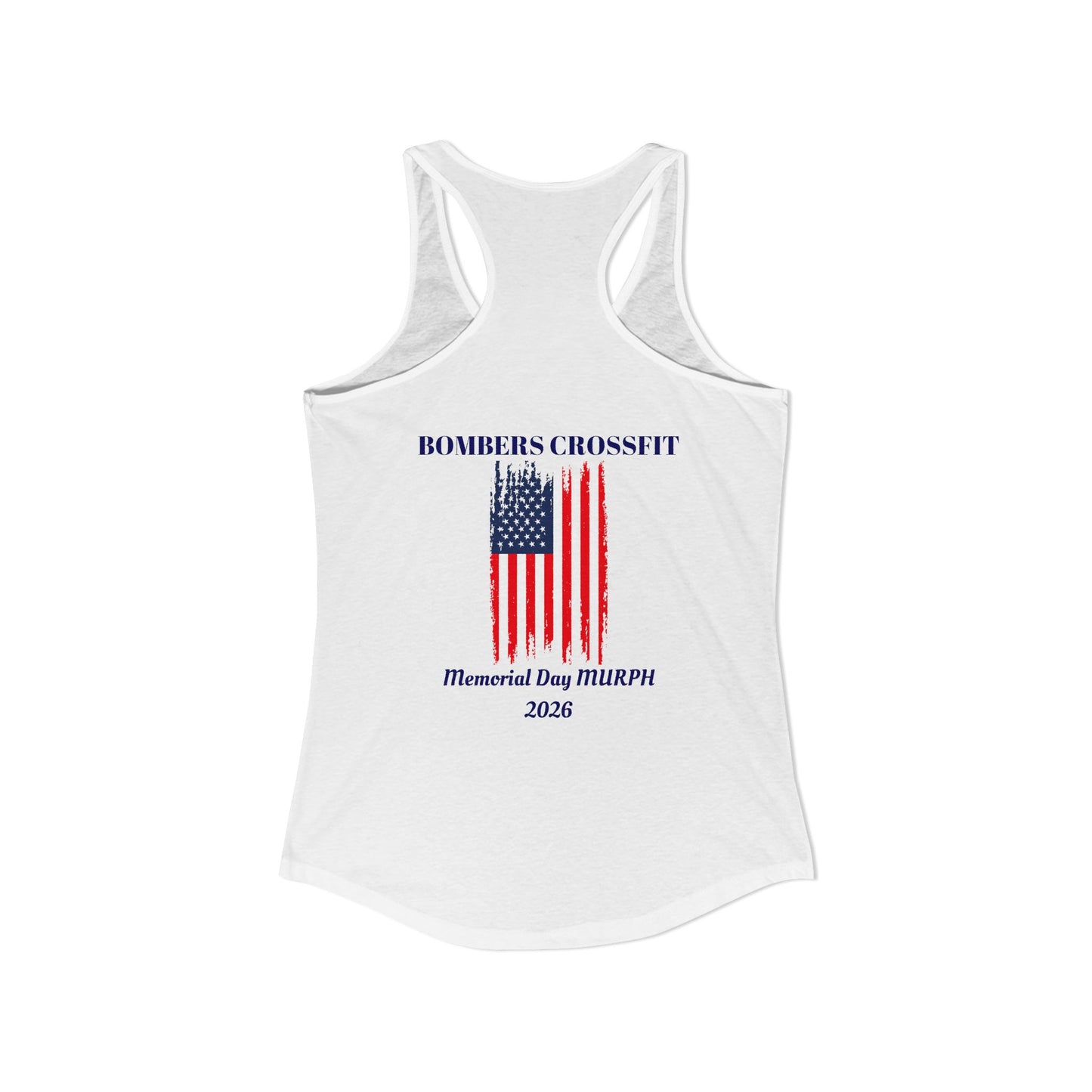 Memorial Day 'Murph' Women's Racerback Tank — Bombers CrossFit