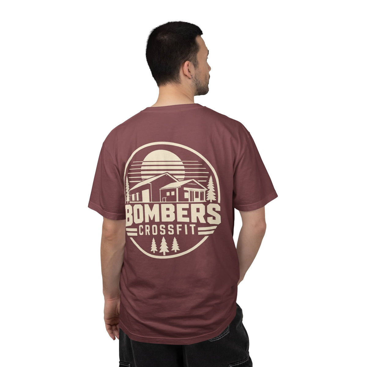 Bombers Vintage Logo T‑Shirt — Fall Gym Tee