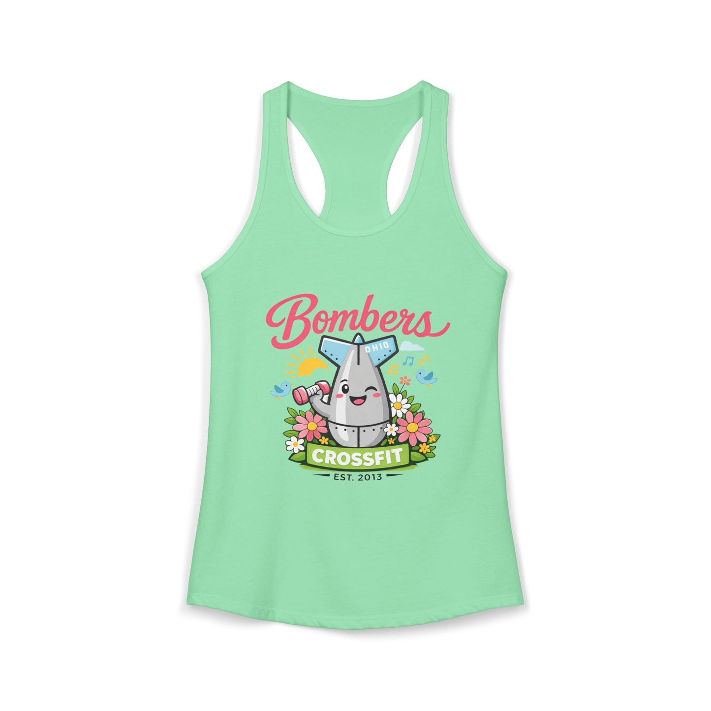 Spring Pastel Racerback Tank
