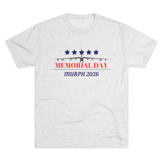 Memorial Day 'Murph' Crew Tee — Bombers CrossFit