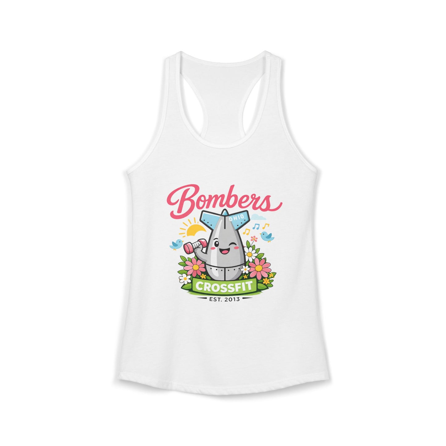 Spring Pastel Racerback Tank